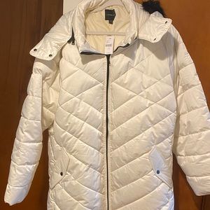 NWT Lane Bryant puffer jacket w/hood